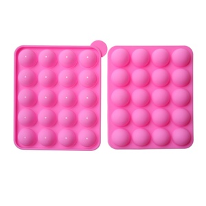 Molde de silicona para caramelos duros, chocolate y piruletas, 20 cavidades, antiadherente, reutilizable y ecológico - Product Image 6