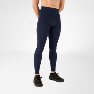 Factory Rate Adjustable Elastic Waist Full Length <b>Gym</b> Wear <b>Leggings</b> Quick Dry Breathable Polyester Spandex <b>Men</b> <b>Leggings</b> - Product Image 1