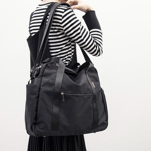 低MOQカスタムロゴ防水オックスフォード旅行バッグ靴箱付きショルダートート折りたたみ式オーガナイザースポーツジムバッグ - Product Image 6