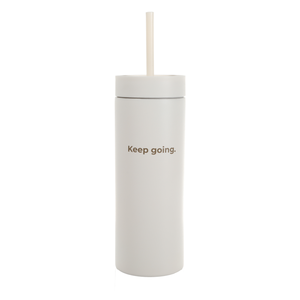 Gobelets isothermes personnalisés en acier inoxydable avec paille en silicone, vente en gros, tasse thermos sport à double boisson scellée sous vide - Product Image 2