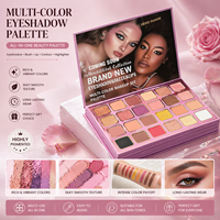 Palette de maquillage tout-en-un HERORANGE Premium |   Kit de fards à paupières, blush et illuminateur |   Marque privée végane