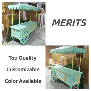 शादी की गाड़ी के लिए अनुकूलित खाद्य कैंडी गाड़ियां, जन्मदिन की पार्टी की सजावट के लिए ऐक्रेलिक कैंडी गाड़ी - Product Image 3