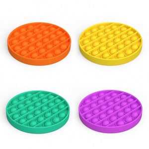 Jouet sensoriel Fidget Push Pop Bubble en silicone arc-en-ciel - Product Image 6
