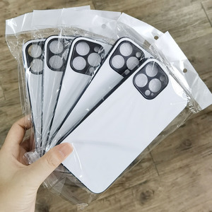 Matt <span class=keywords><strong>TPU</strong></span> Side với máy ảnh bảo vệ tấm nhôm thăng hoa trường hợp điện thoại cho <span class=keywords><strong>Iphone</strong></span> 16,15,14,13,12 khoảng trống trường hợp điện thoại - Product Image 5