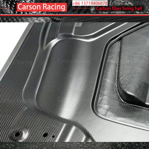 Difusor Delantero de Fibra de Carbono Seca para BMW Serie 8 M8 <span class=keywords><strong>F91</strong></span> F92 F93, Piezas de Fibra de Carbono Forjado para Capó y Maletero de Coche - Product Image 6