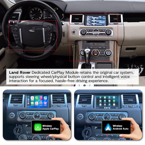 Kit d'interface de module décodeur sans fil Apple <span class=keywords><strong>CarPlay</strong></span> Android Auto pour Range Rover 2008-2012 - Product Image 4