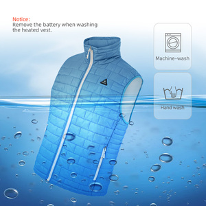 Chaqueta térmica de Invierno para <span class=keywords><strong>mujer</strong></span>, <span class=keywords><strong>chaleco</strong></span> térmico infrarrojo USB de talla grande XL, <span class=keywords><strong>chaleco</strong></span> de plumón para exteriores, ropa informal para adultos - Product Image 3