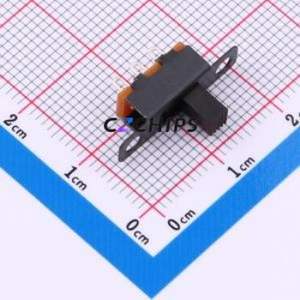 SS12F15L5 Slide Switch Through hole Component (THT) Switch Single Pole Double Throw Rectangle Pin Header PC Pin 19.6mm - Product Image 1