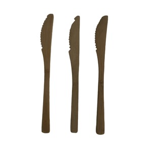 มีดไม้ไผ่ ยาว 20 ซม. ขอบหยัก สำหรับใช้กับภาชนะบนโต๊ะอาหาร - Product Image 3
