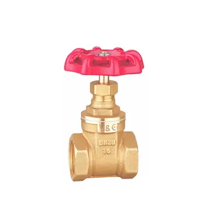 China Supplier Good Price italy Water Brass 1/2 - 4 Inch female Thread Inch Gate Valve