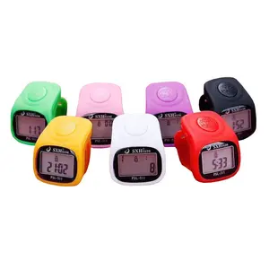 Factory Wholesale LED 8 Channels Electronics Digital Tally Counter Finger Muslim Multifunction Tasbih Digital Counter