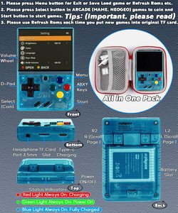 Blue miyoo-mini 2.8 IPS Mini2 Mi Yoo Console de jeu vidéo 2 jeux rétro miyoo-console Version2 portable V2 Miyoo mini - Product Image 6
