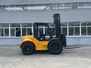 4x4 Dizel Forklift Dört Tekerlekten Çekişli Depo Operasyonları İçin Yükleyici - Product Image 6