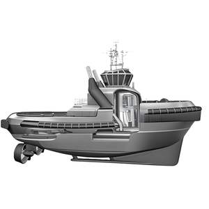 Propulsione azimutale marina personalizzata 220kw ~ 5500kw con E-Motor(Z-Drive) per il rimorchiatore Harbour - Product Image 6