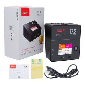 เครื่องชาร์จแบตเตอรี่ LiHV LiFE แบบสองช่องสัญญาณ AC รุ่นดั้งเดิม D2 200W 12A พร้อมปลั๊ก US EU - Product Image 4