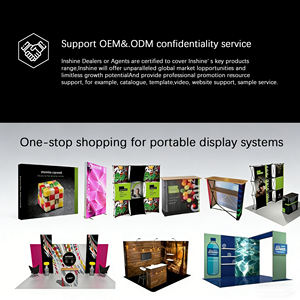 Stand de Exhibición Publicitaria de Aluminio, Marco LED Modular sin Marco, Stand de Exhibición para <span class=keywords><strong>Ferias</strong></span> Comerciales, Caja de Luz de Tela SEG para Exteriores - Product Image 2