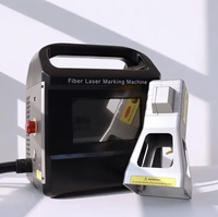 Mini plaque de tôle de bureau portable 20W 30W Marqueur laser Graveur Gravure Gravure Marquage Prix de la machine