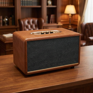 Enceinte sans fil rétro <span class=keywords><strong>Stanmore</strong></span> III ACTON III WOBURN III, système audio Hi-Fi pour la maison avec texture en cuir premium - Product Image 2
