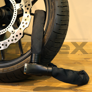 1200mm longueur corps en acier allié 120DB alarme chaîne serrure forte Durable antivol <span class=keywords><strong>moto</strong></span> vélo alarme chaîne serrure - Product Image 1