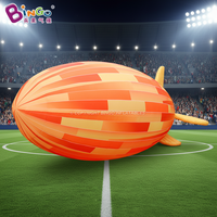 Dirigeable gonflable publicitaire personnalisé, ballon géant à l'hélium, blimp gonflable publicitaire géant, dirigeable télécommandé à vendre
