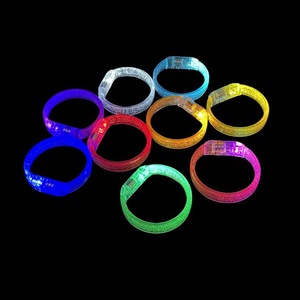 Pulsera LED <span class=keywords><strong>Redshark</strong></span> RS36 Personalizada al por Mayor para Fiestas Diwali, con Batería, Botón Luminoso, Acrílico, para Bodas, Precio Bajo, para Exteriores - Product Image 3