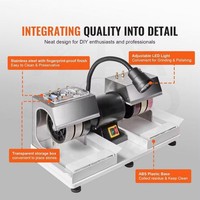 Machine à polir les pierres précieuses 6 pouces 1/4 CV 1800 tr/min avec lampe et pompe à eau – Meuleuse lapidaire efficace pour la facettage des gemmes