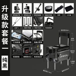 New Ultra Light Multi-functional Thickened Back Lift <b>Canvas</b> Waterproof Fishing <b>Backpack</b> Fishing Rod Holder 10L 3-Layer Fishing - Product Image 6