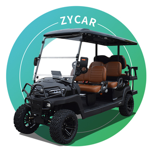Carritos de Golf de Lujo para 6 Personas, 4+2 Plazas, con Batería de Litio, Asientos Inteligentes de Alta Gama, Color Metálico, Precios de Fábrica - Product Image 5