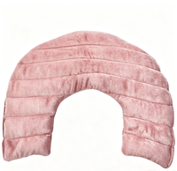 Coussin chauffant lesté en coton pour micro-ondes, aromathérapie, thérapeutique, pour le cou et les épaules