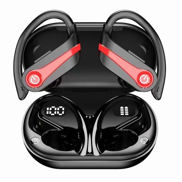 Q63 True Wireless Surround Sound Earhook Sports  Earphones Sport Headset Sports Running Noise Reduction