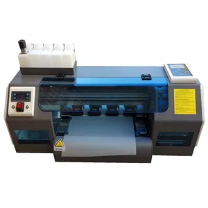 공장 가격 도매 듀얼 XP600 DTF 잉크젯 직접 의류 섬유 플로터 프린터 DTG Tshirt 로고 인쇄 기계