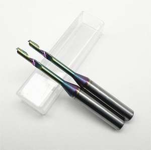 Brocas Espiral Recubiertas de Colores 2025, 6mm, Vástago Recto, Fresa de Carburo de Una Sola Flauta para Acrílico, PVC, Aluminio - Product Image 5