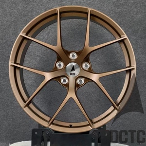 Jantes forgées <span class=keywords><strong>DATC</strong></span> 17-19 pouces à rayons en Y, à déport profond, 4x100 5x100 5x112 5x114.3 5x120, style JDM pour Civic Corolla Mazda3 - Product Image 1