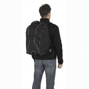 Sac à dos à roulettes pour ordinateur portable, grande capacité, résistant à l'eau, pour adultes, certifié BSCI, idéal pour l'université - Product Image 5