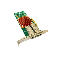 Tarjeta de red dual QSFP+ PCI Express X8 40G con chip BM2 XL710, suministro de fábrica, garantía de 3 años para firewall seguro GAP