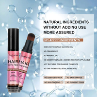 Marque privée Portable temporaire coloration des cheveux colorant brosse correcteur dentelle teinte cheveux colorant stylo