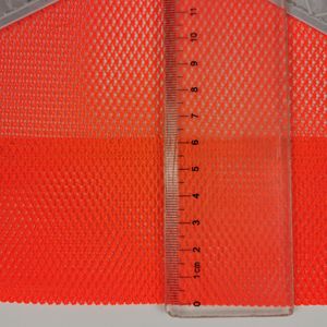 <span class=keywords><strong>Drapeau</strong></span> de sécurité routière personnalisé en tissu PVC orange en gros - Product Image 3