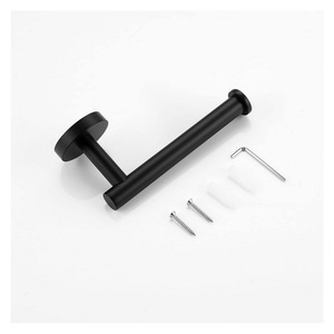 Portarrollos de Papel Higiénico Moderno para Montar en la Pared con Doble Barra y Asa, Acabado Bronce Pulido, para Baño y Hotel - Product Image 3