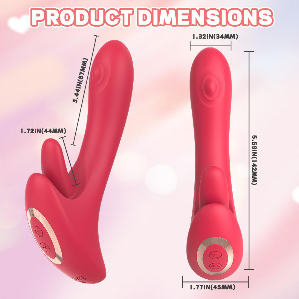 S486 Body Vibration + External Genital Stimulation with Tongue Licking