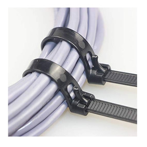 100 قطعة من روابط الكابلات القابلة للتعديل والتحرير من الصين، روابط سيليكون بسعر منخفض 7.6*150 مم، عينات مجانية من مادة النايلون - Product Image 5