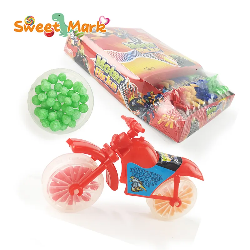 Pas cher coloré mini vélo en forme de jouet bonbons Jouet de Vélo