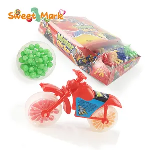 Günstige bunte mini fahrrad förmigen spielzeug candy Bike Spielzeug