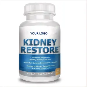 OEM Kidney Capsule Health Supplement para apoiar a função renal normal com vitaminas