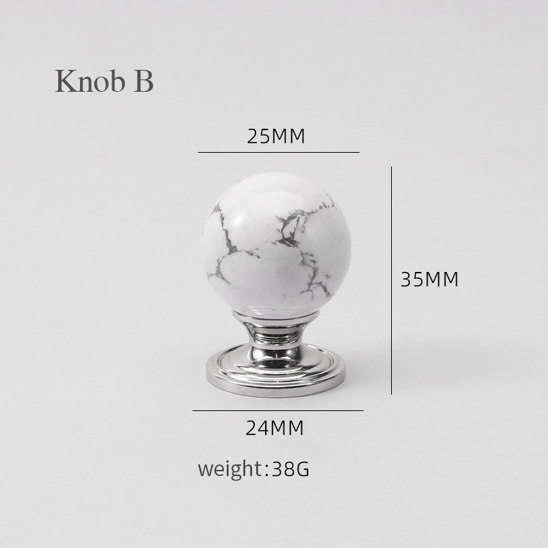 Bouton B:L25 * H35mm * Diamètre de la base: 24mm