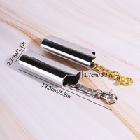 Coque de protection pour briquet, chaîne pour briquet, coque de protection pour briquet, accessoires de fumeur créatifs personnalisés
