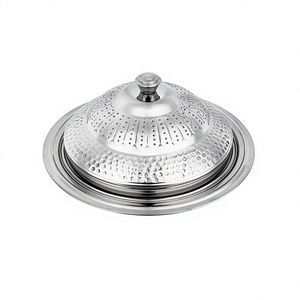 Prime Quality Eco-Friendly Stainless Steel Oval Shape Butter Dish Stylish Lid Classic Design Customizable Restaurant Tableware - Product Image 1