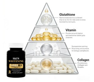 Capsules <span class=keywords><strong>de</strong></span> glutathion, collagène, <span class=keywords><strong>vitamine</strong></span> E et acide hyaluronique, antioxydant, blanchissant pour la peau, anti-âge, complément alimentaire pour adultes, formule bien-être - Product Image 6