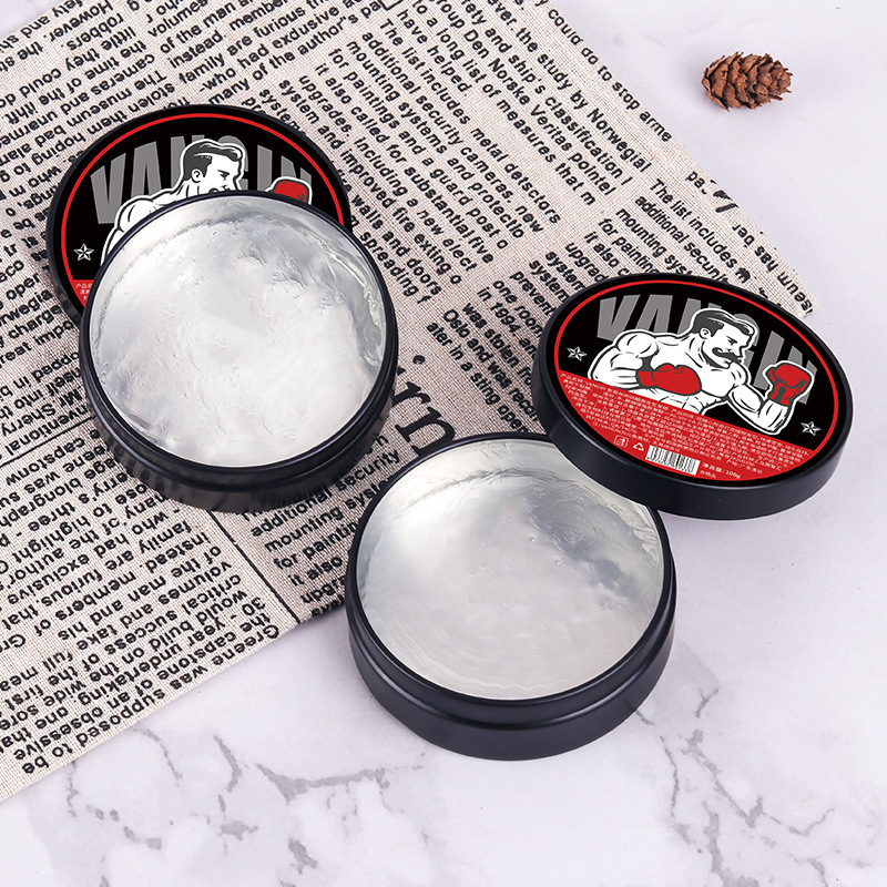 Transparent Styling Matte Hair Wax Long-lasting Natural Fluffy Hair Wax For Man