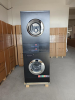 Lave-linge et sèche-linge électriques personnalisés 220 V 60 Hz pour usage commercial, 10 kg et 7 kg, pour les saisons de pluie aux Philippines