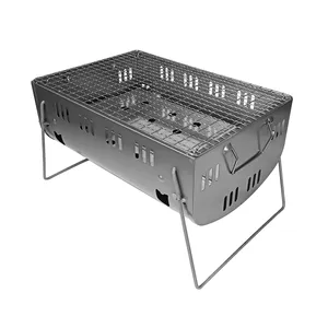 Hot Selling Taiwan Manufacturer Outdoor Camping Grill Rack Movable Mini Charcoal Grill For Sale